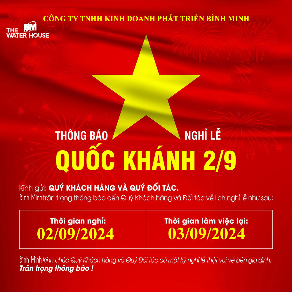 Thông báo nghỉ lễ QUỐC KHÁNH 02/09/2023