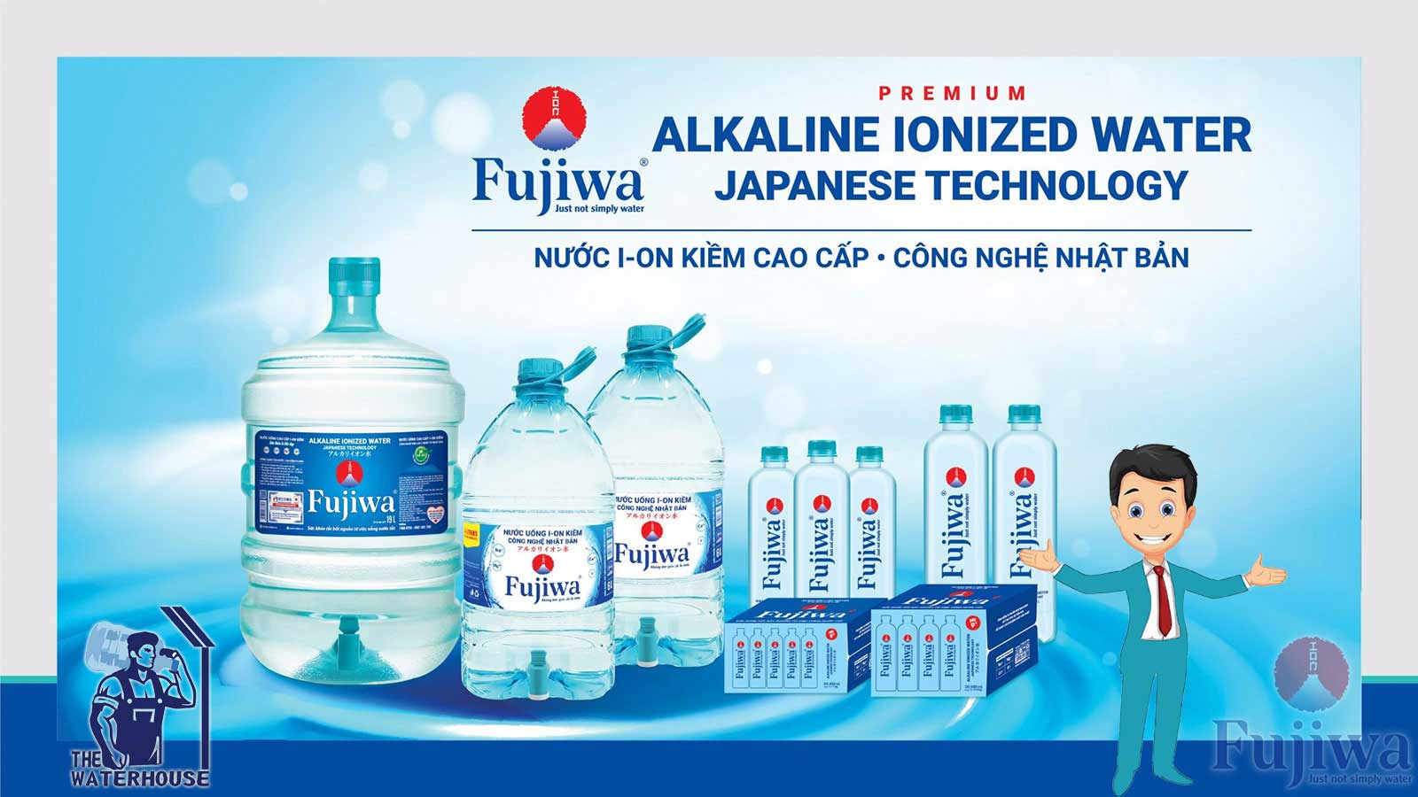 Đại lý nước ion kiềm Fujiwa phường Thạnh Mỹ Tây, giao nhanh tận nơi