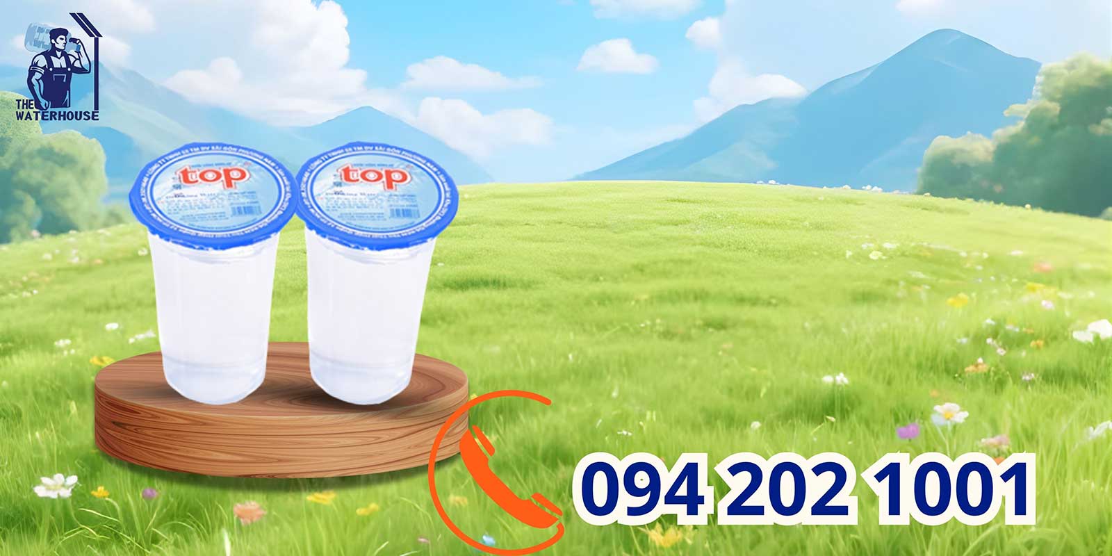 Nước suối ly nhỏ giá rẻ, đóng ly nhựa tiện lợi - Giao tốc hành