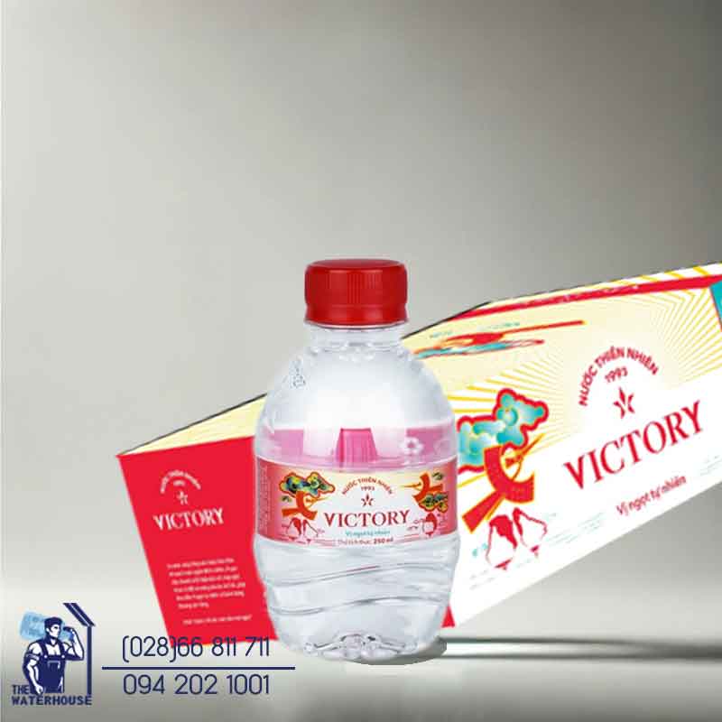 Nước suối Victory chai nhỏ 250ml chính hãng đóng chai mini tiện lợi