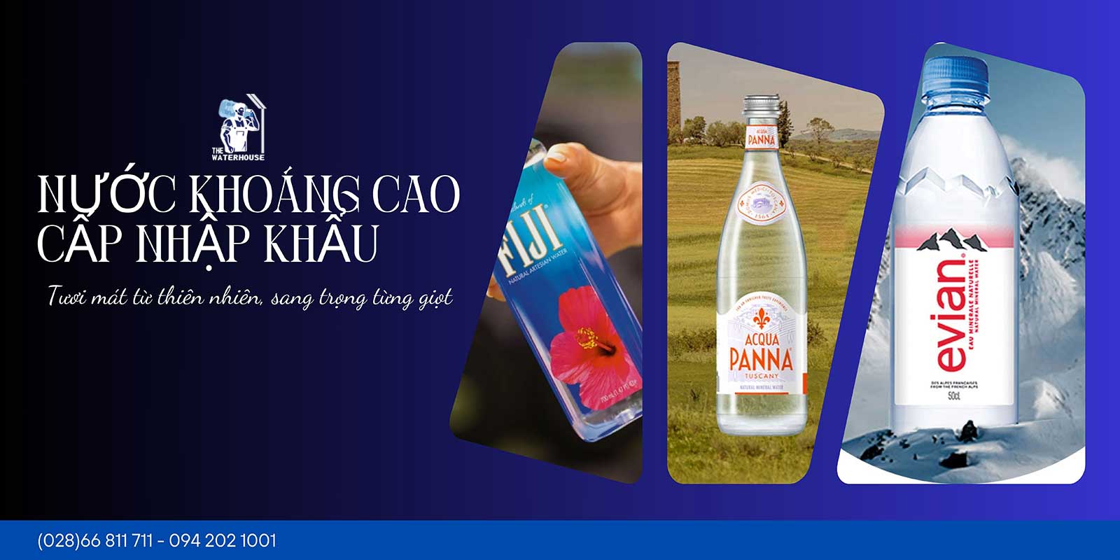 Nước khoáng nhập Khẩu cao cấp – Chính hãng, sự lựa chọn đẳng cấp