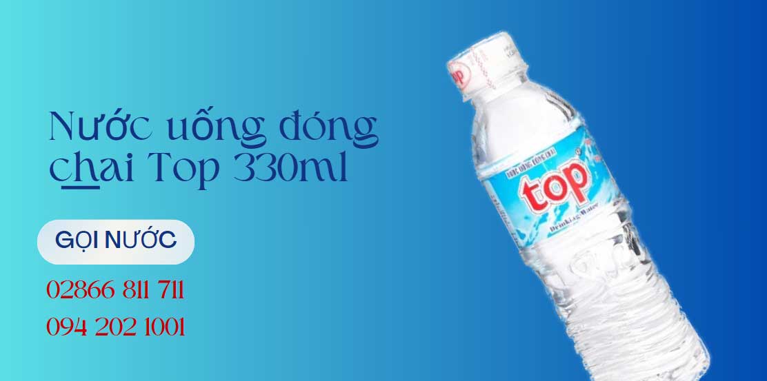 Nước suối Top 330ml lốc 24 chai - Giá rẻ giao hàng tận nơi nhanh