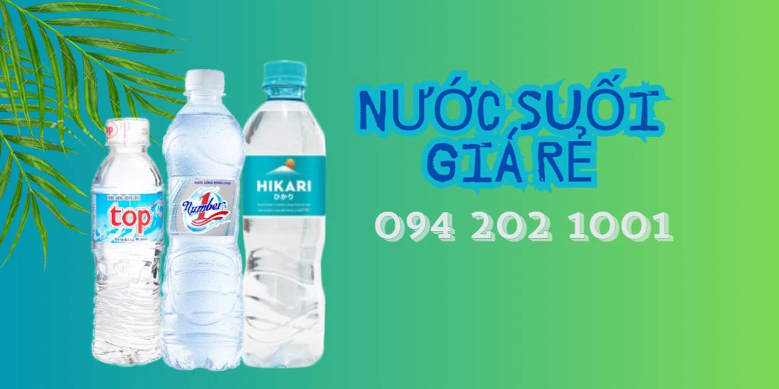 Nước suối giá rẻ nhất