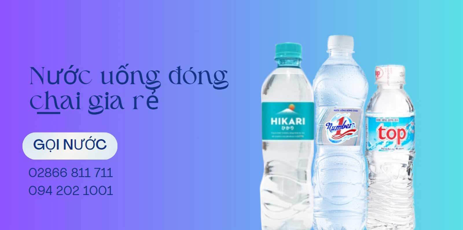 Nước uống đóng chai 330ml, 500ml giá tốt nhất 