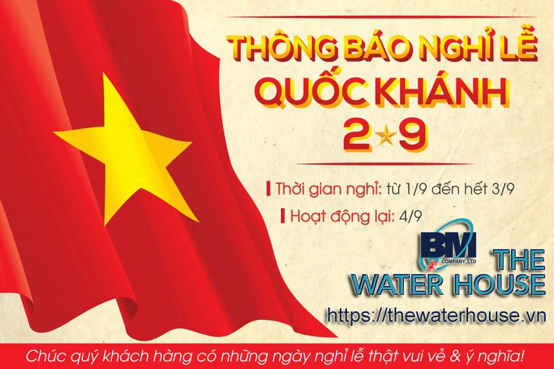 Thông báo nghỉ lễ QUỐC KHÁNH 02/09/2023