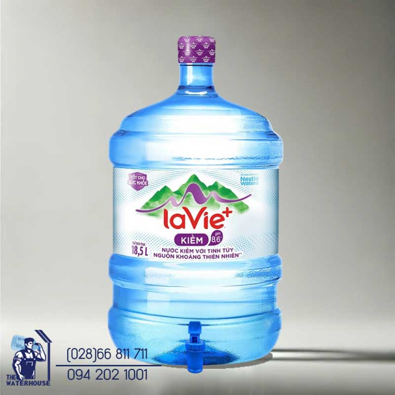 Bình LaVie kiềm 19l vòi
