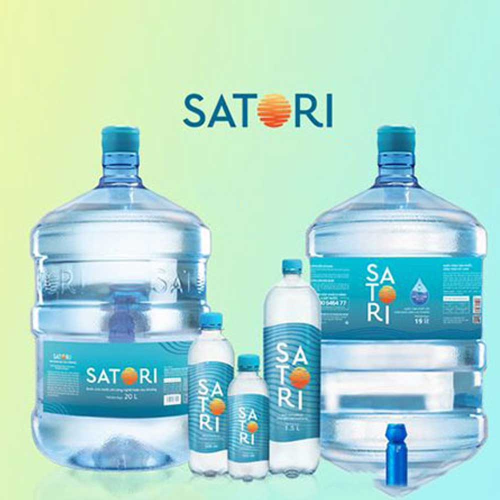 Đại lý nước Satori, tổng đài đặt nước Satori giao tận nhà, gần nhất