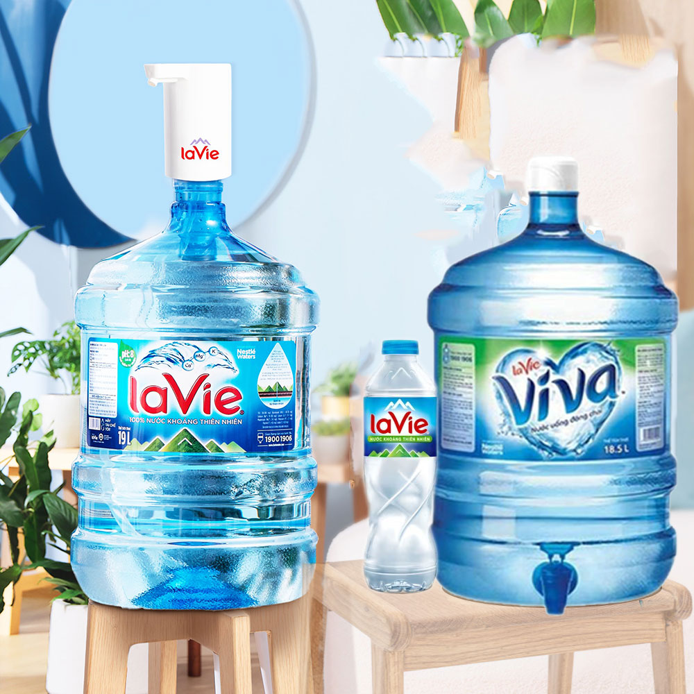 Giao nước LaVie quận 1 tận nhà - Đại lý nước LaVie quận 1