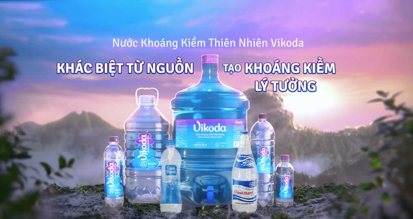 Nước khoáng Vikoda Đảnh Thạnh