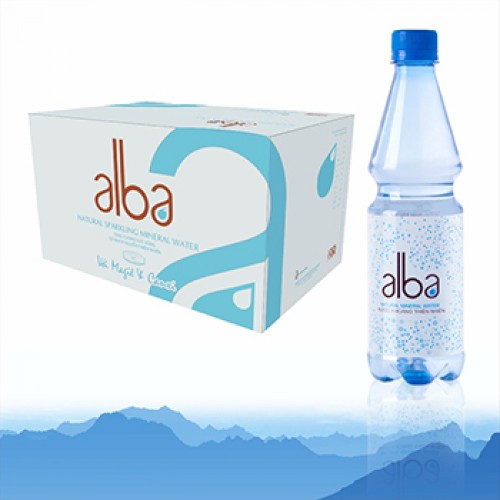 Thùng Nước Alba 500ml Không Ga Chai Nhựa (Thùng 24 Chai)