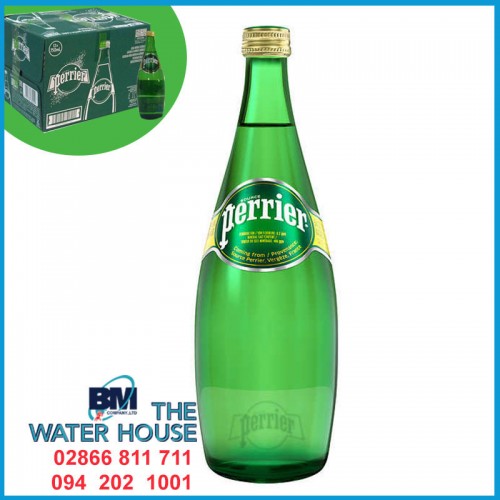 Thùng Nước Perrier Chai 750ml (Thùng 12 Chai)