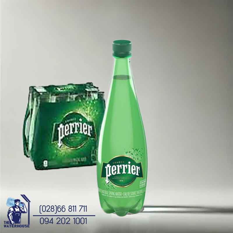 Thùng Nước Perrier Chai nhựa 500ml (Thùng 24 Chai)