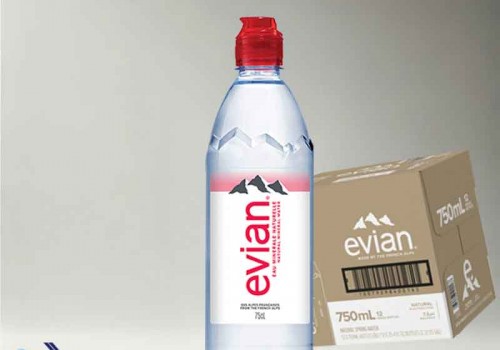 Thùng Evian 750ml (Thùng 12 chai) nắp thể thao