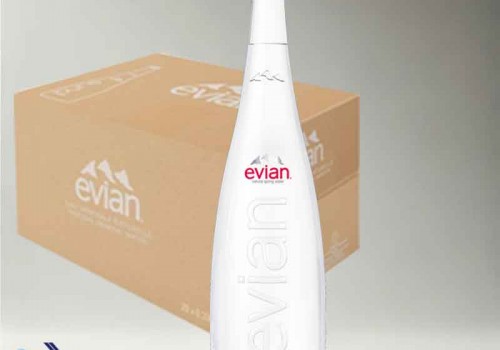 Thùng Evian chai thủy tinh 750ml (Thùng 20 chai)