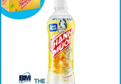 Thùng Nước Khoáng Đảnh Thạnh 430ml Có Ga Chanh Muối (Thùng 24 chai)