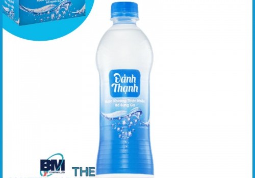 Thùng Nước Khoáng Đảnh Thạnh 460ml Có Ga Vị Lạt (Thùng 24 Chai)